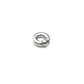 0g Stainless Steel Captive Bead Ring with Snap Fit Ball — Size Range