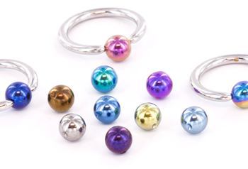 Tilum Titanium Captive Bead Ball- 3mm - Painful Pleasures