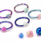 Opal Captive Bead Balls-3mm-5mm- In Ring