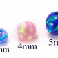 Opal Captive Bead - 3mm-5mm - Price Per 1