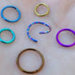 16g Seamless Niobium Ring- Ring Open