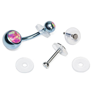Silicone 7mm Flat Discs — Bag of 100 - Painful Pleasures