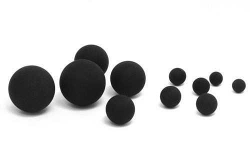 Black Nitrile Ball- 4mm-15mm - Price Per 1