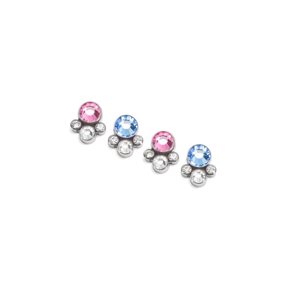 Bubble Cluster Captive Bead – Choose 4mm Jewel – Price Per 1 (Default)