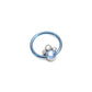 Tilum Bubble Cluster Captive Bead - Choose 4mm Jewel - Price Per 1
