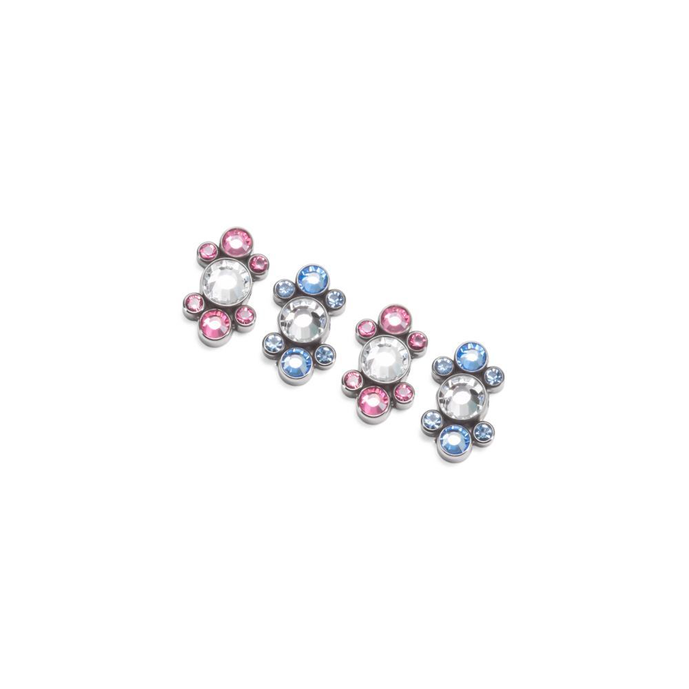 Galaxy Cluster Captive Bead – 4mm Crystal Jewel – Price Per 1 (Default)