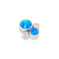 Tilum Opal Bubble Cluster Captive Bead with Jewels - Price Per 1