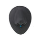 16g Black PVD Septum Clicker with Turquoise Stone — Clicker Mechanism Unlatched