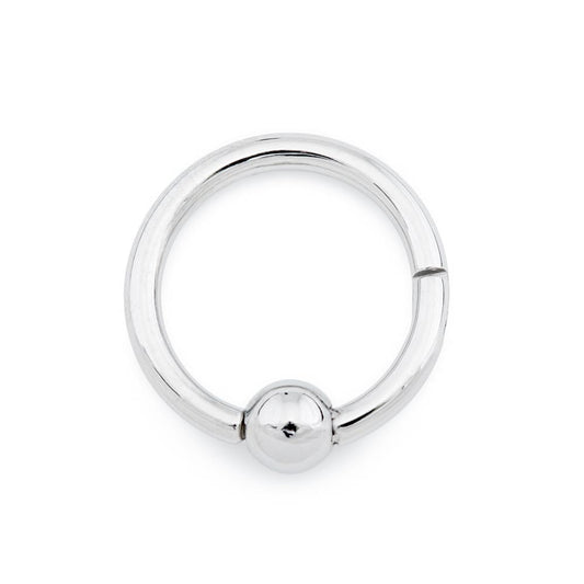 14g Steel Captive Bead Hinged Clicker Ring — Price Per 1