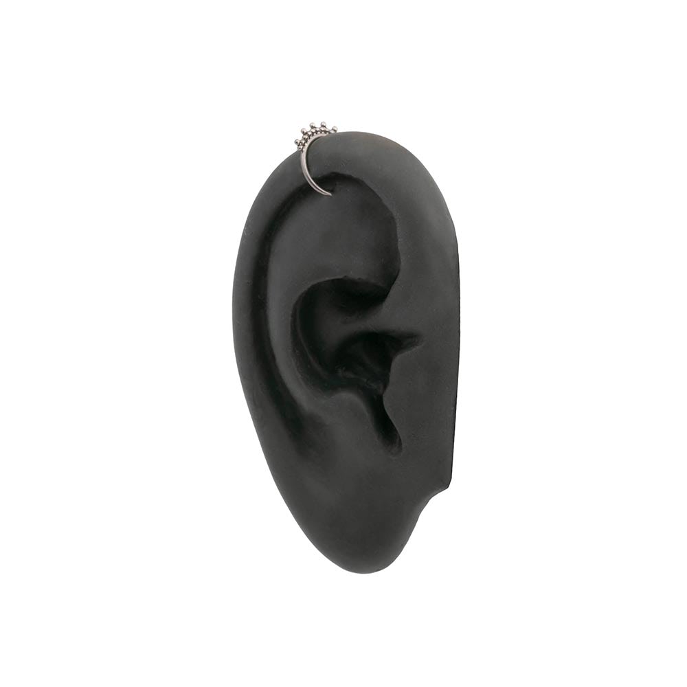 18g Micron Bead Cluster Bendable Niobium Ring — Price Per 1 (Main)