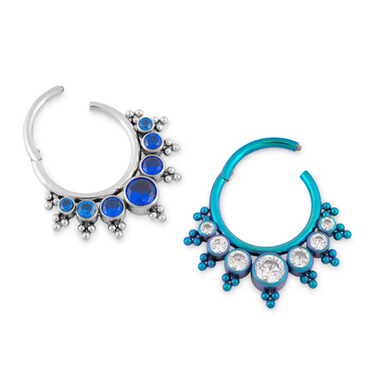 Tilum 16g Fife Tiara Titanium Clicker — Price Per 1 - Painful Pleasures