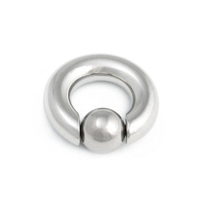 0g Snap Fit Steel Captive Bead Ring — Price Per 1 - Painful Pleasures