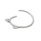 20g Cat Ear Steel Bendable Ring