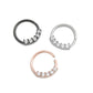 Jewel Channel Bendable Ring — Bendable Opening