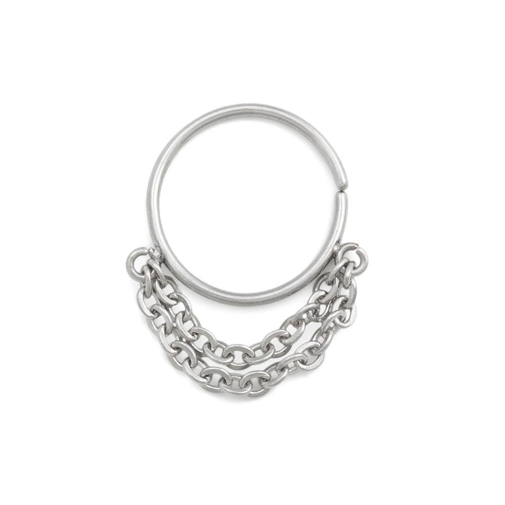 20g Seamless Ring with Chain