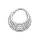 16g Rhodium Plated Opulence Septum Clicker