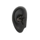 16g Anchor Bendable Heart Ear Jewelry — Price Per 2 (On Model)