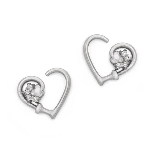 16g Go Fetch Bendable Heart Ear Jewelry — Price Per 2 (Pair)