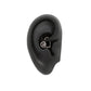 16g Go Fetch Bendable Heart Ear Jewelry — Price Per 2 (On Model)