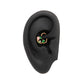 16g Floral Vine PVD Gold Bendable Heart Ear Jewelry on Silicone Ear Body Bit