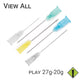 27g–20g Sterilized Play Piercing Precision Needles — Box of 25 Needles