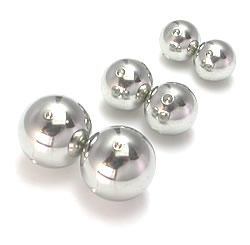Double Welded Steel Balls for Slave Captive Rings — Price Per 1