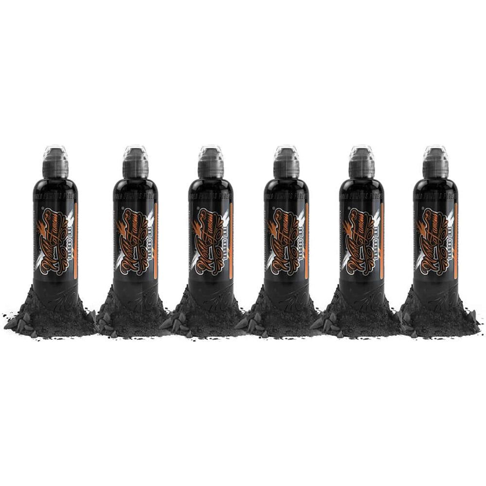 Jose Perez Jr 6 Bottle Shading Set — World Famous Tattoo Ink — Pick Size