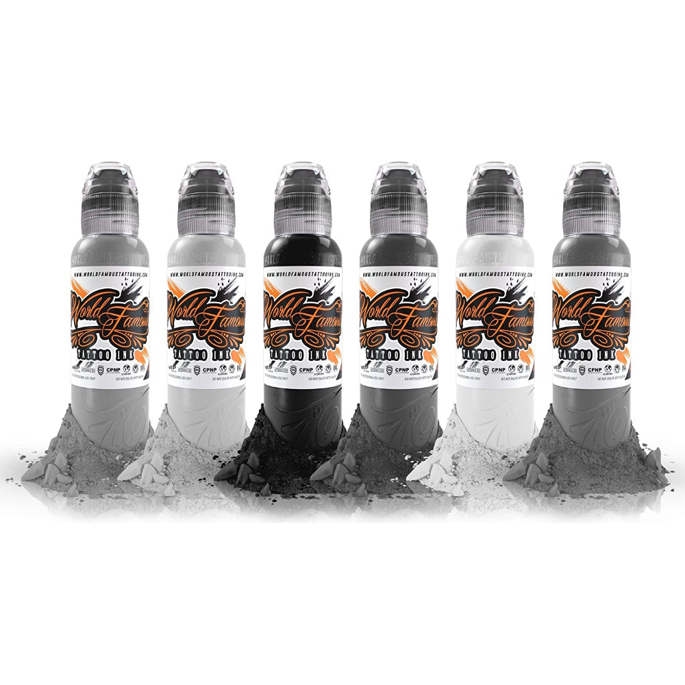 Mono Chromatic Set — World Famous Tattoo Ink — Pick Size