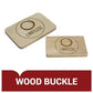 Large Wooden Belt Buckle — Choose From 6 Wood Types