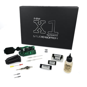 InkJecta Flite X1 Wireless Tattoo Machine — Studio Edition — Pick Color - Painful Pleasures