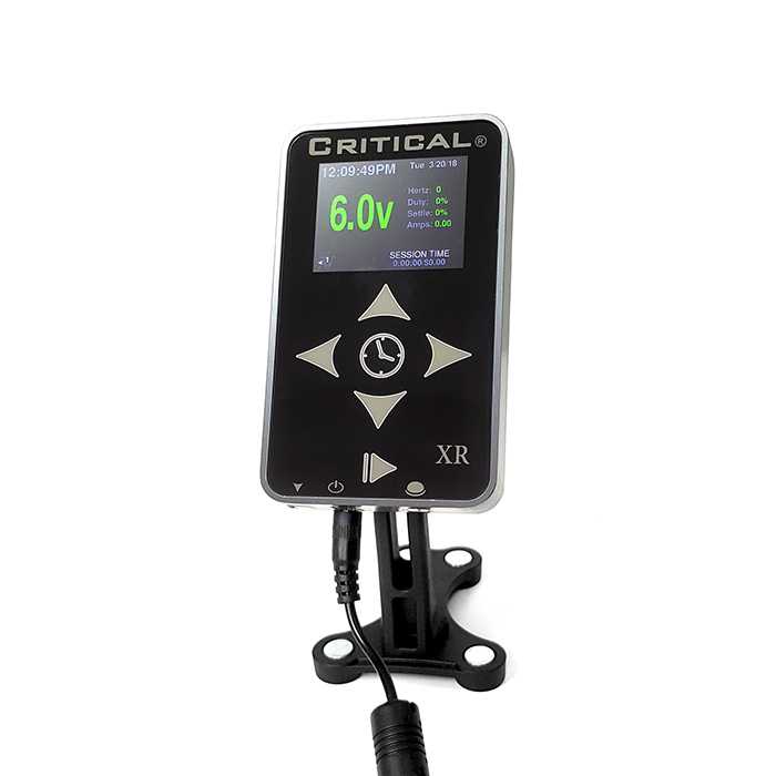 Critical Tattoo® XR Power Supply with Magnetic Mounting Stand
