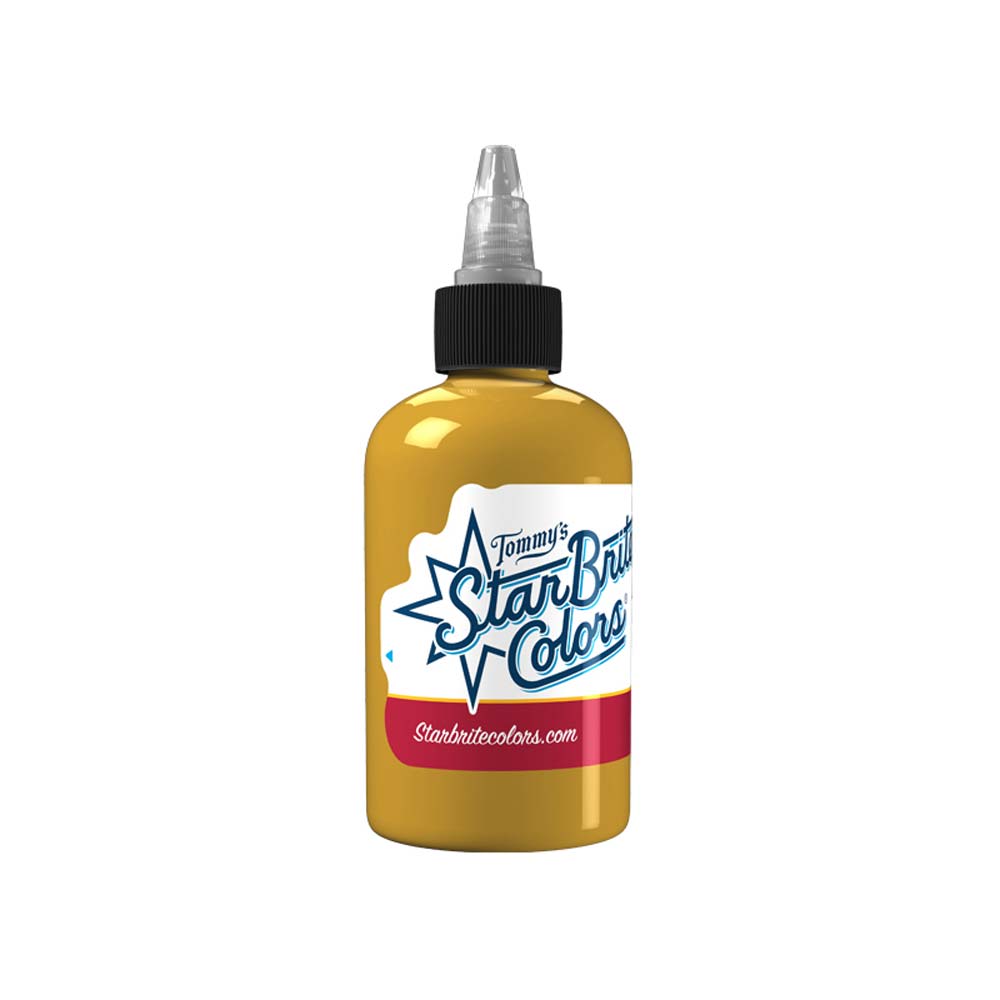 StarBrite Colors Tattoo Ink by Tommy’s Supplies – Yellow Glow – Pick Your Size
