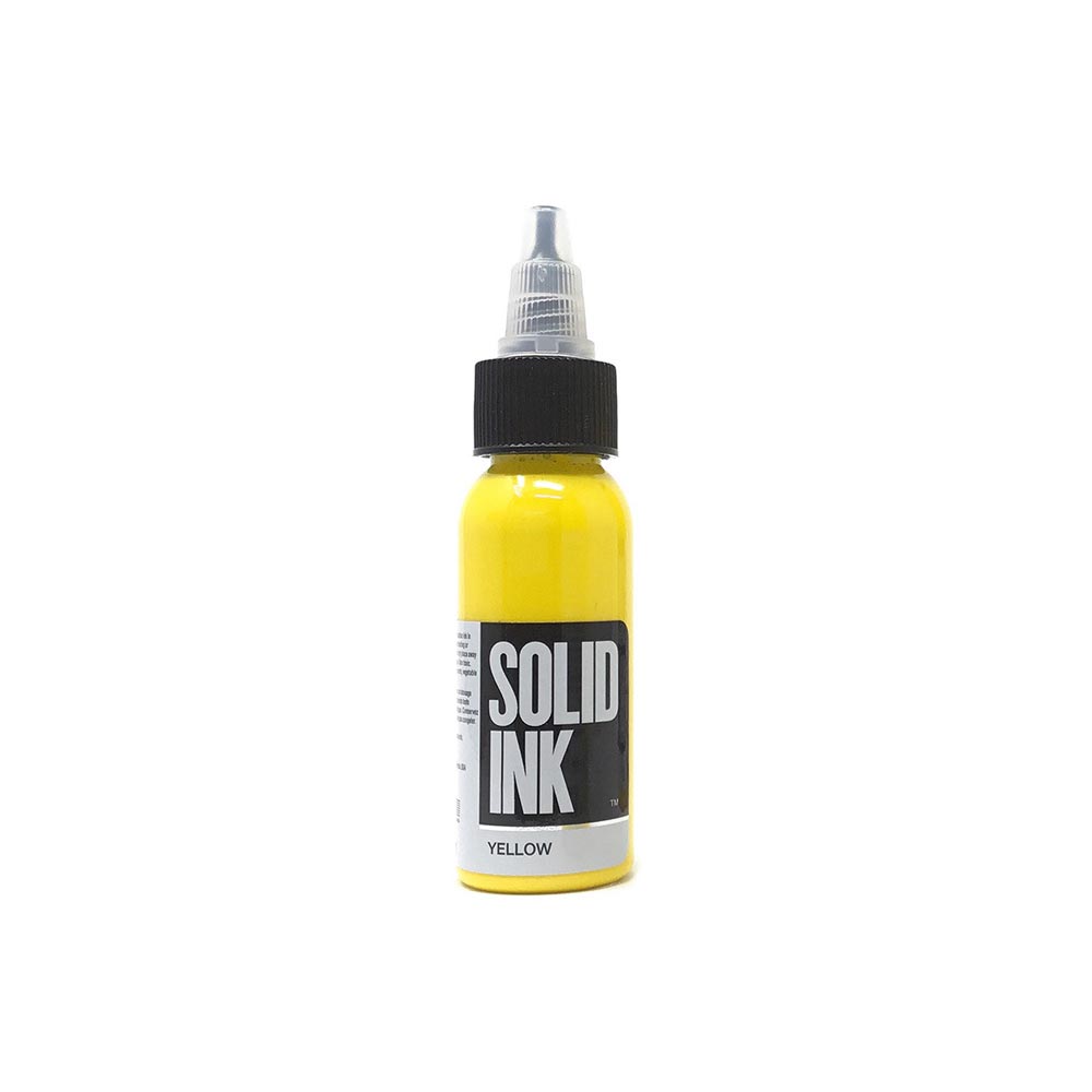 Yellow — Solid Ink — 1oz Bottle