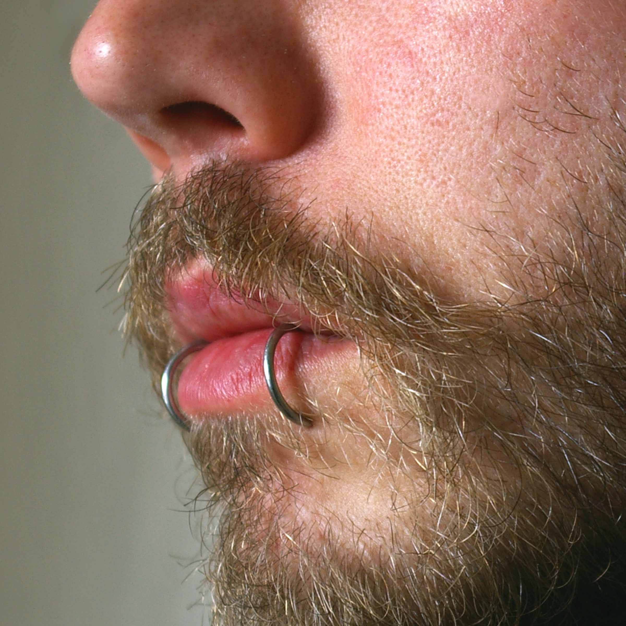 Accidentally stretched on sale nose piercing