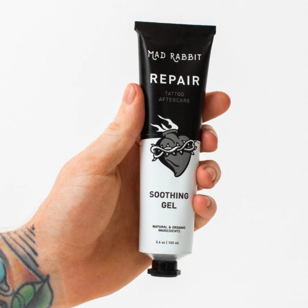 Bottle of Mad Rabbit Soothe Gel