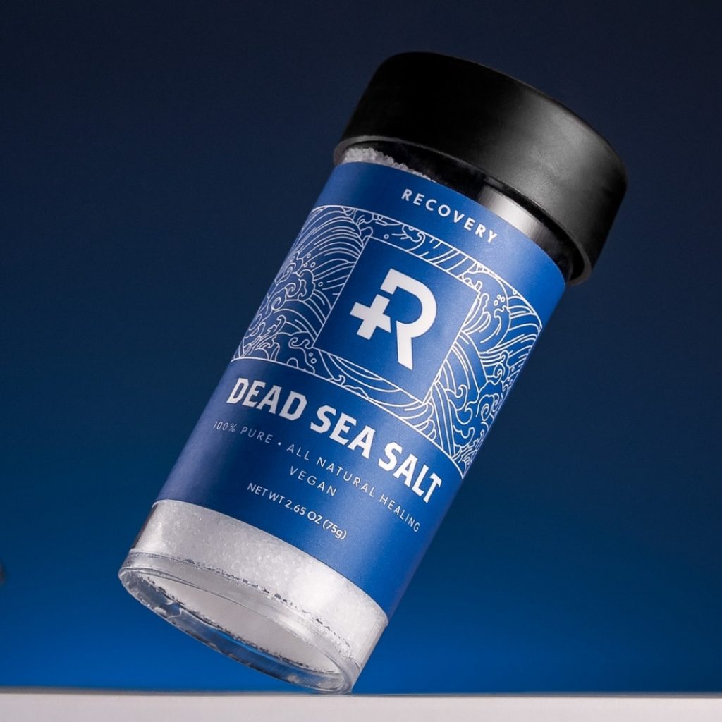 Bottle of Dead Sea Salt by Recovery