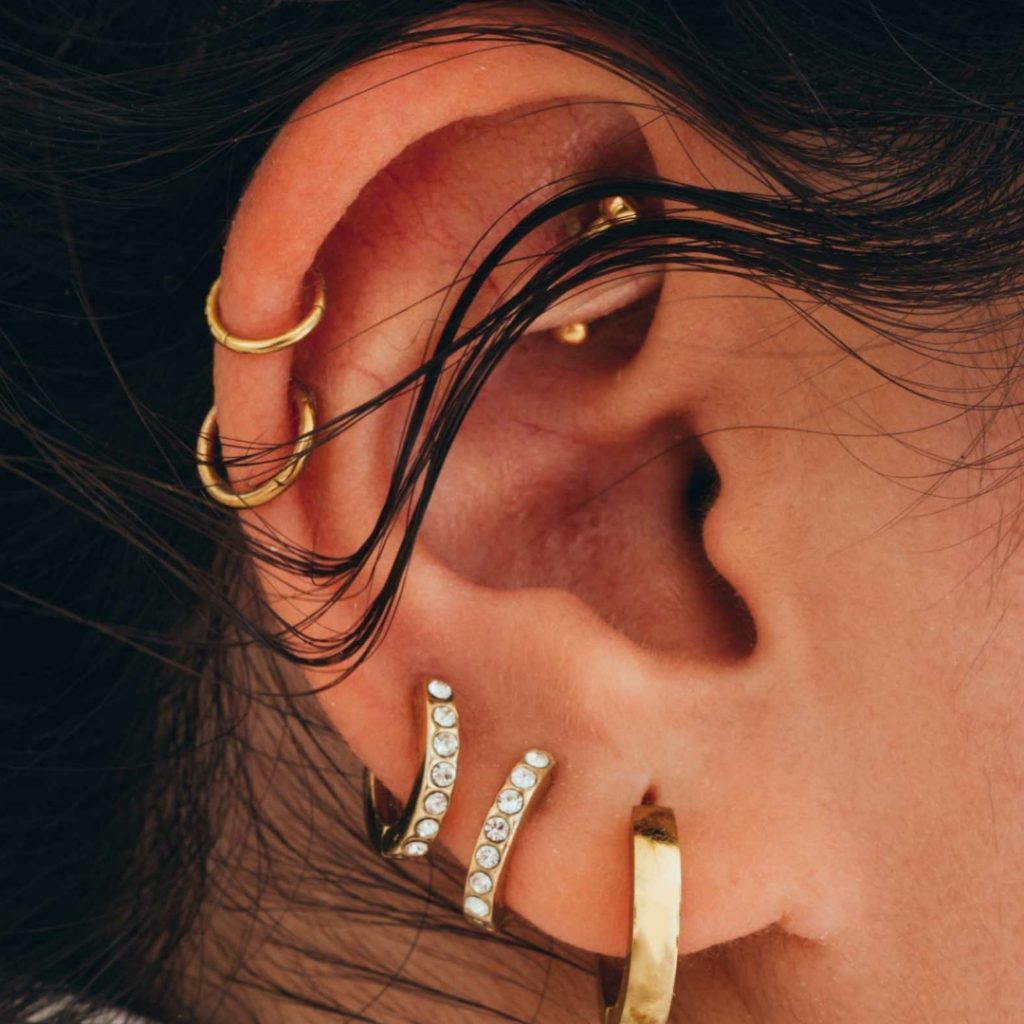 Cartilage piercings 