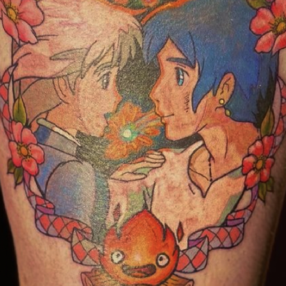 Howl's Moving Castle tattoo by Ali Marie